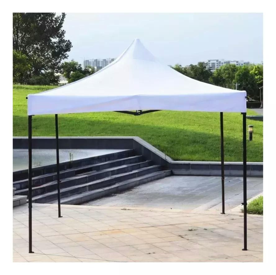 Carpa Toldo Plegable 2x2 M Jardin Reforzado Impermeable Blanco