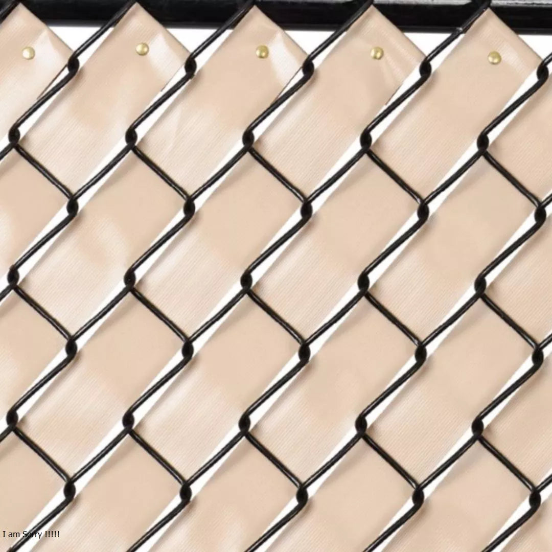 Cinta Rompevientos Plástica Malla Ciclónica Rollo De 10 M2 Beige