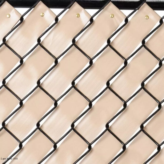 Cinta Rompevientos Plástica Malla Ciclónica Rollo De 10 M2 Beige