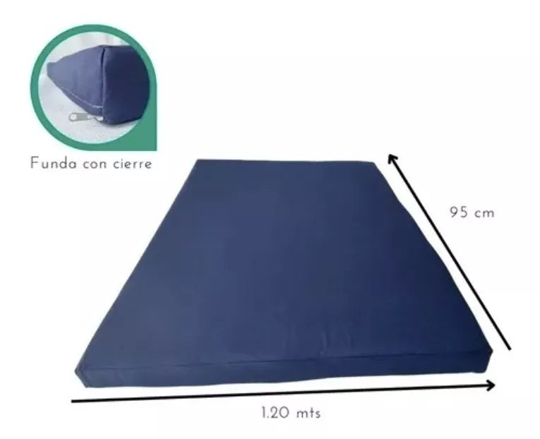 Cama Para Perro Extra Grande Impermeable Resistente 120x95cmx10