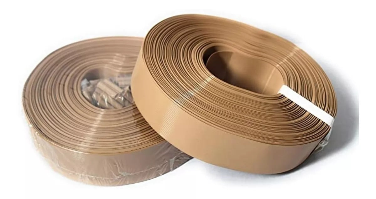 Cinta Rompevientos Plástica Malla Ciclónica Rollo De 10 M2 Beige