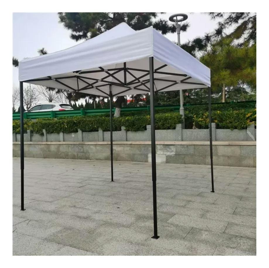 Carpa Toldo Plegable 2x2 M Jardin Reforzado Impermeable Blanco