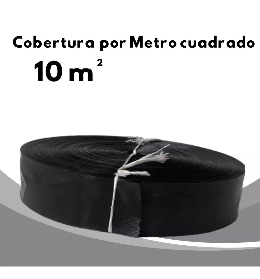 Cinta Rompevientos Plástica Malla Ciclónica Rollo De 10 M2 Negro