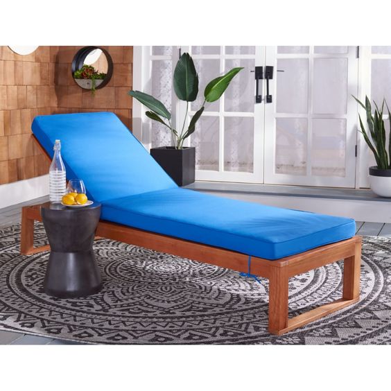 Cojin para camastro impermeable 1.70x60x10